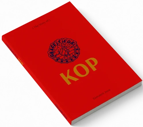 Couverture en plan diagonal du livre Kop