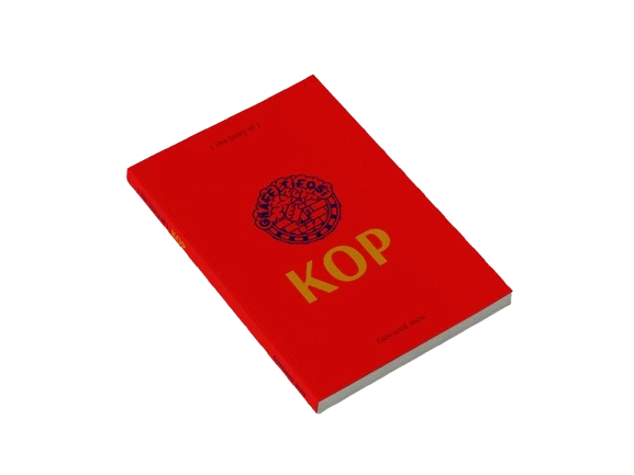 Couverture en plan diagonal du livre Kop